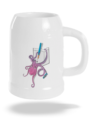 Jednoducho miluje atrament polliter White