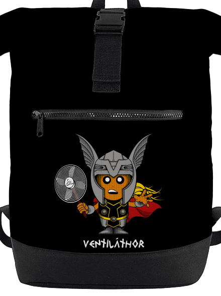 Ventiláthor batoh Black