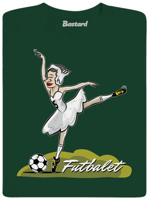 Futbalet pánske dlhý rukáv Bottle Green