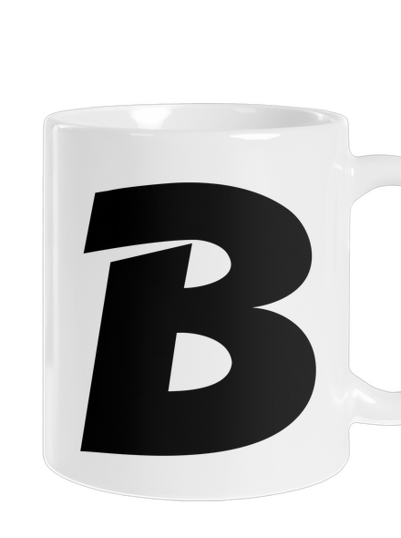 Bastard v ikone klasický hrnček White