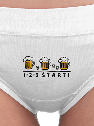 Štart dámske nohavičky White