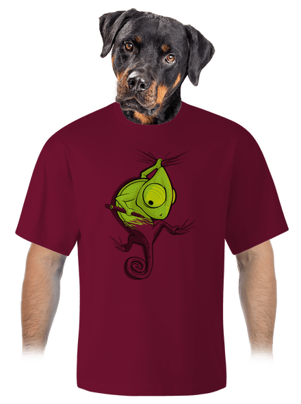 Zmizík unisex tričko oversized Garnet
