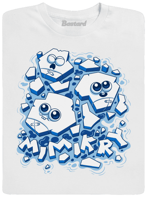 Ľadové mimikry pánske dlhý rukáv White