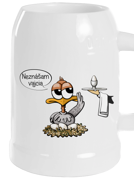 Neznášam vajcia polliter White