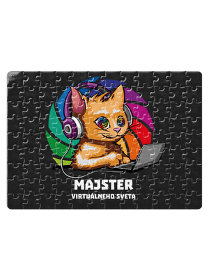 Majster virtuálneho sveta puzzle White