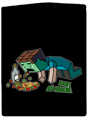 Kocky sú hodené dámska mikina na zips Black