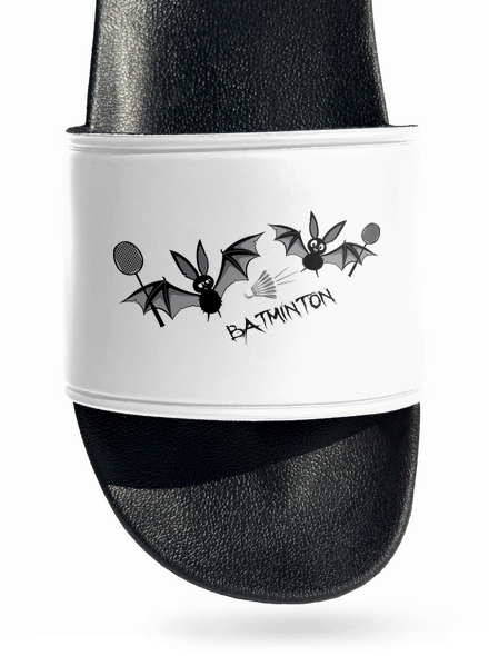 Batminton šľapky White