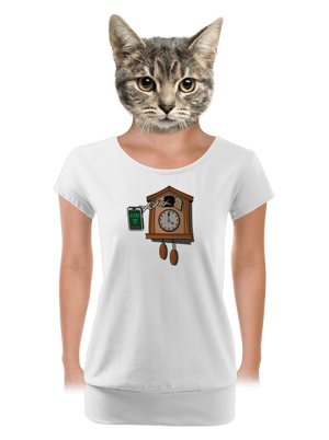 dámske tričko s lemom