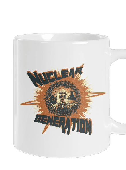 Nuclear generation 2 klasický hrnček White