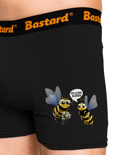 Alergická včielka boxerky Black