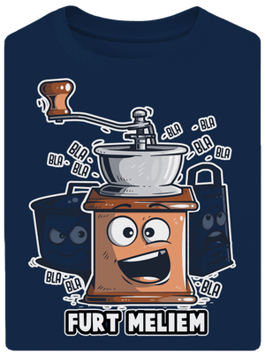 Mlynček unisex tričko oversized Midnight Blue