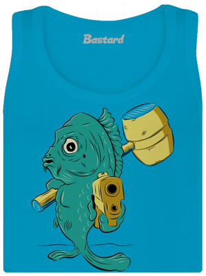 Posledná štedrovečerná dámske tielko klasické Blue Atol