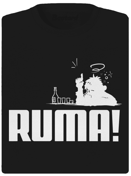 Ruma dámske športové tričko Black