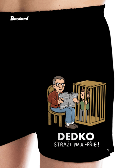 Dedko stráži najlepšie pánske trenky Black