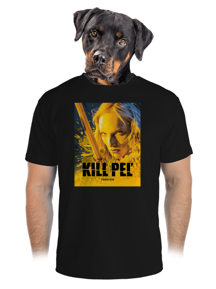 Kill Peľ pánske športové tričko Black