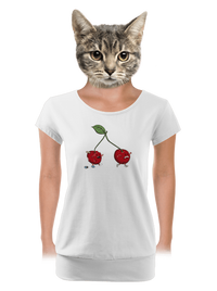 dámske tričko s lemom