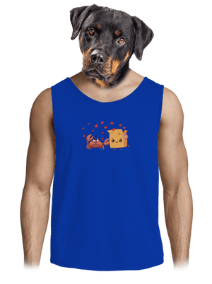 Krab a krabica pánske tielko Royal Blue