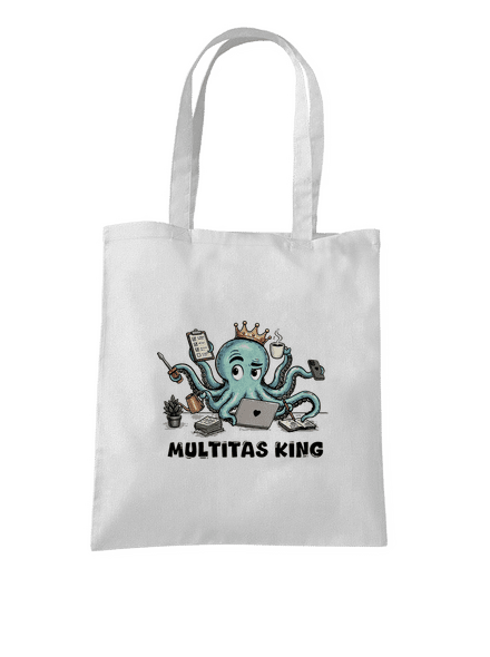 Multitas king taška White