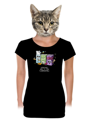 dámske tričko s lemom