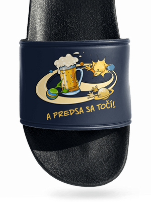 A predsa sa točí! šľapky Navy
