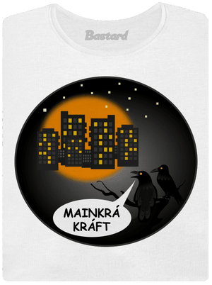 MainKráKráft dámske tričko prémium White