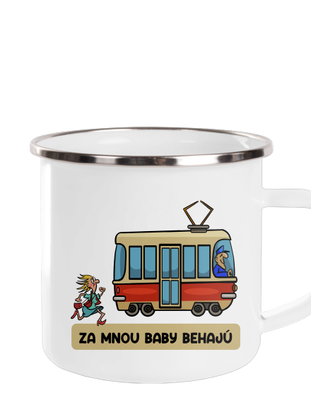 Za mnou baby behajú plecháčik White