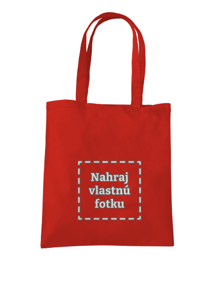 Vlastná potlač taška Bright Red