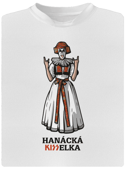 Hanácká Kisselka detské športové tričko White