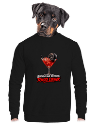 unisex mikina bez kapucne