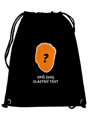 Tvoja hlava vak Black