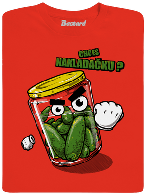 Nakladačka pánske tričko Fiery Red