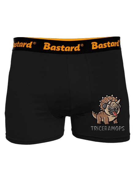 Triceramops boxerky Black