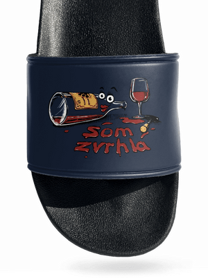 Zvrhlá šľapky Navy