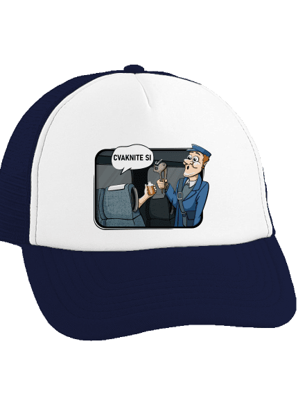 Cvaknite si šiltovka truckerka French Navy cap