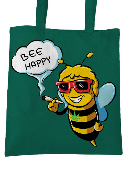Bee happy taška Bottle Green WM