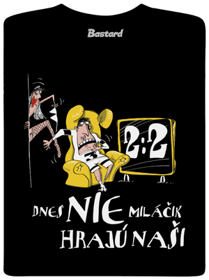 Hrajú naši pánske dlhý rukáv Black