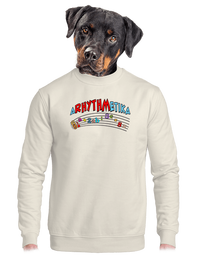 unisex mikina bez kapucne