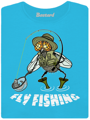 Fly fishing dámske tričko Blue Atol