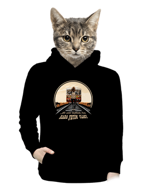 dámska mikina klokanka