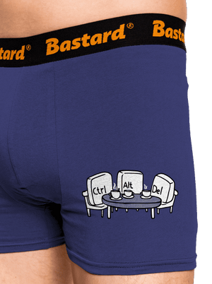 Nerozluční kamaráti boxerky Blue Navy