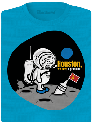 Máme problém dámske športové tričko Blue Atol