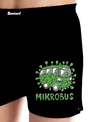 Mikrobus pánske trenky Black