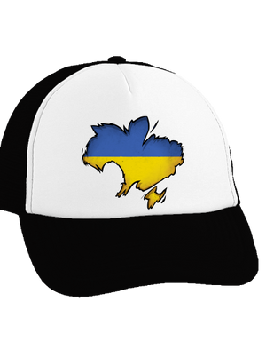 Ukrajina - Inside šiltovka truckerka Black cap