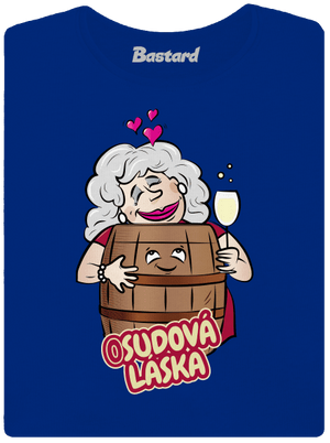 Osudová láska dámske tričko Royal Blue Mal