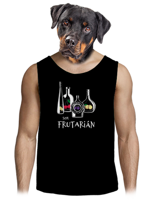 Frutarián pánske tielko Black