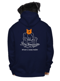 pánska mikina na zips