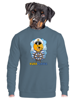 unisex mikina bez kapucne