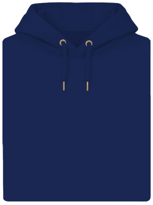 Bez potlače unisex mikina premium Navy