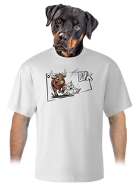 unisex tričko oversized