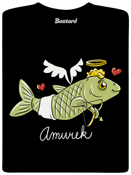 Amurek pánske tričko Black